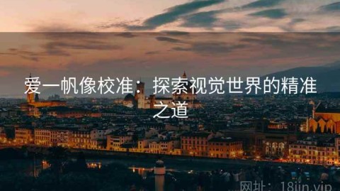 爱一帆像校准：探索视觉世界的精准之道