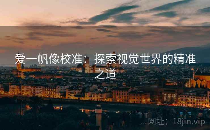 爱一帆像校准：探索视觉世界的精准之道